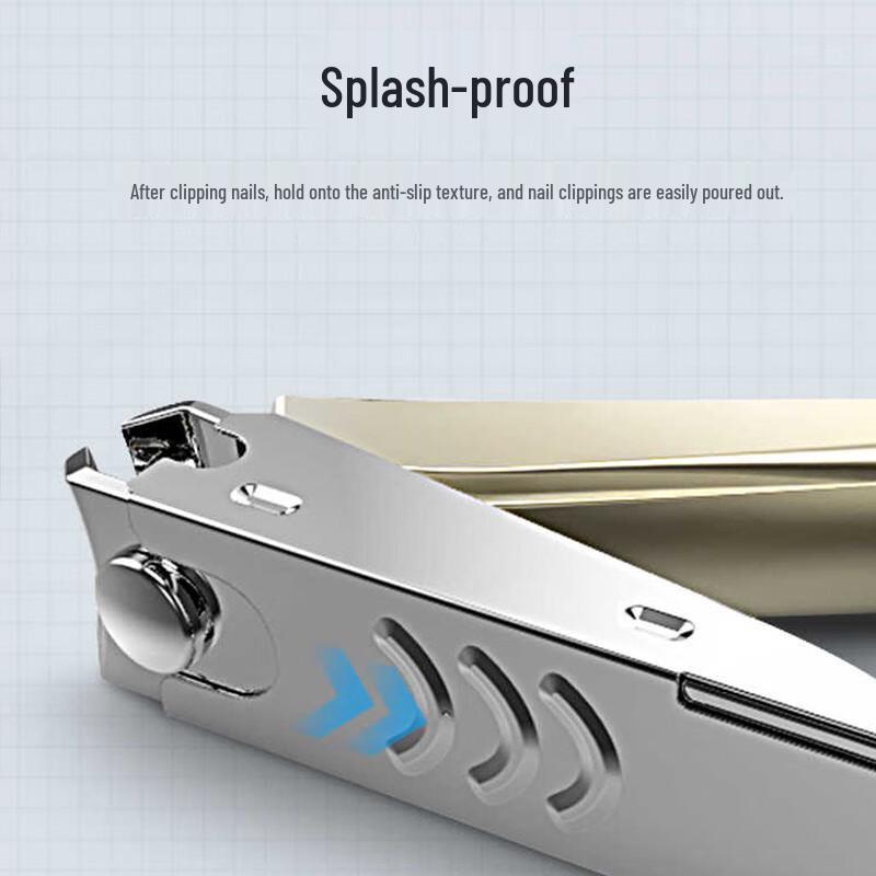 Набор премиальных кусачек для ногтей Qisu из 2 предметов