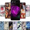 3D Тисненый Чехол Для Honor Play 9A 2024 X5b Plus X8C X6C 4G Чехол Для Телефона 9 A X 8 6 C Coque Цветы Черный Силикон Мягкая Задняя Крышка