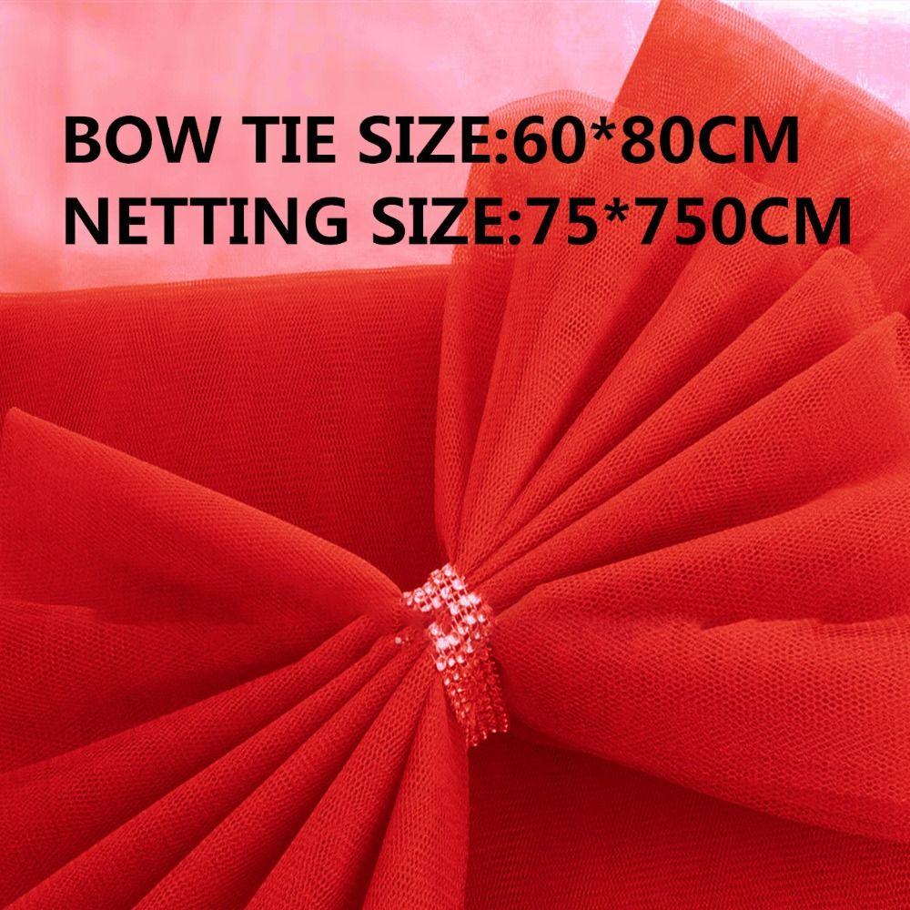Full Wrap Christmas Bow Tie Extra Large Door Decoration Accessories Front Door Bow