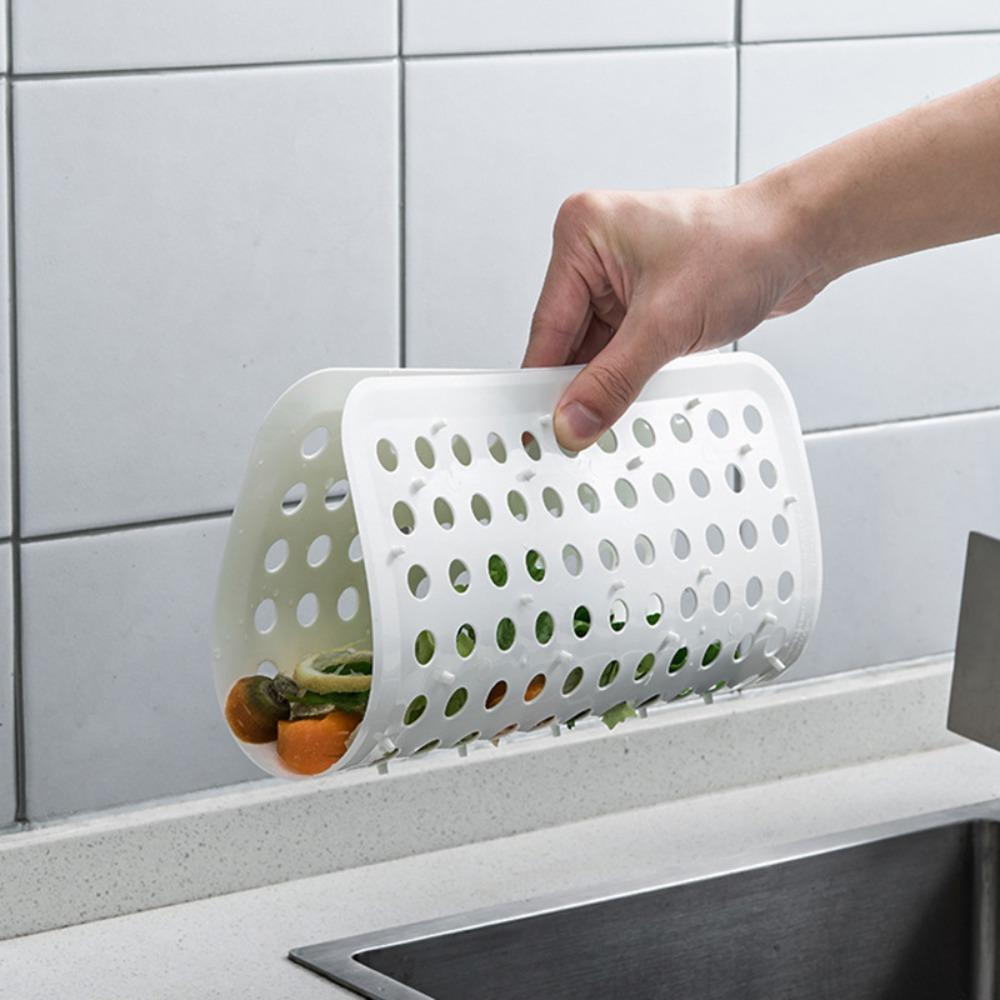 Anti-blocking Sink Drain Mat Hollow Dish Drying Mat Multifunctional Sink Protectors  Tableware