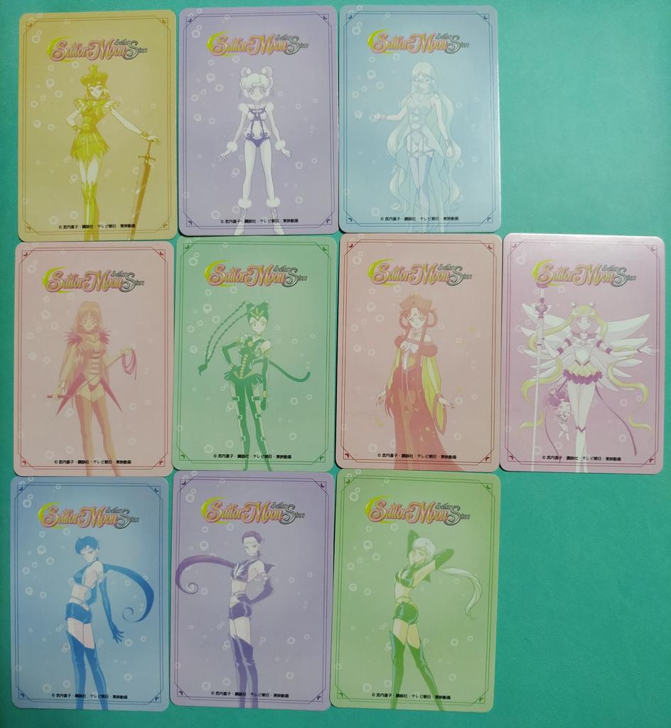 Diy 20pcs/set Sailor Moon Gilding Self Control Collect Signature Trading Flash Card Anime Cartoon Christmas Gift