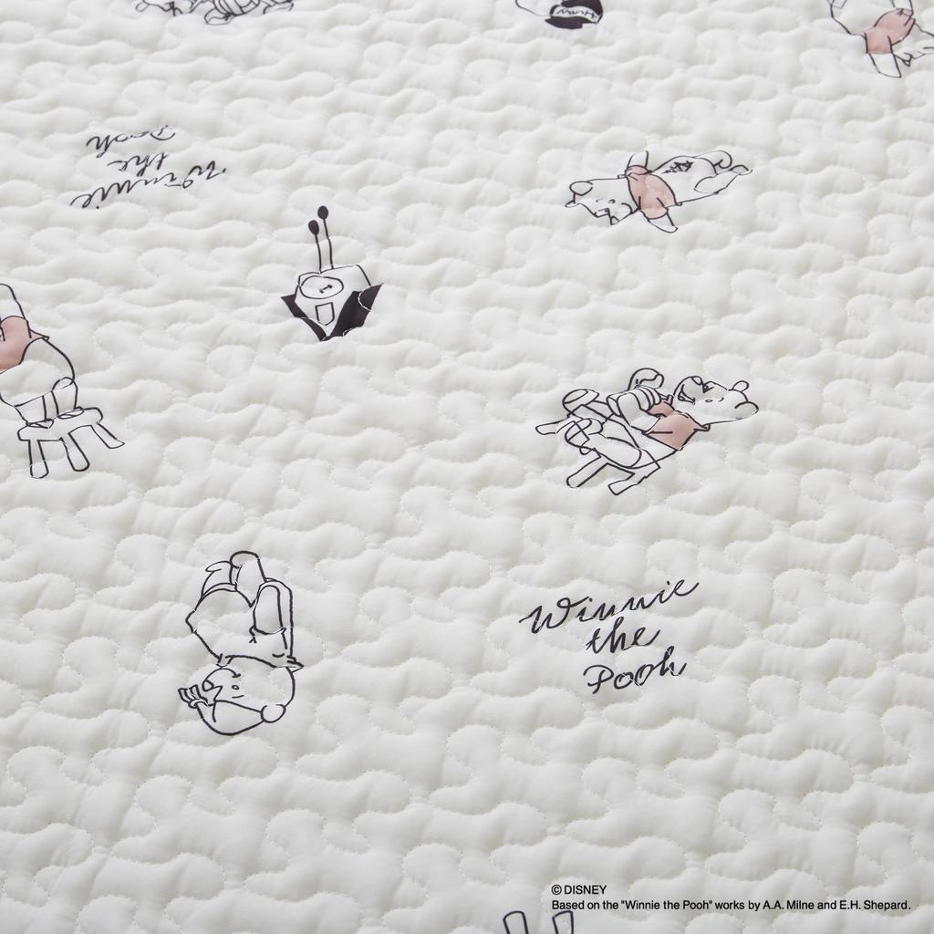 MORIPiLO Morishita Pet Bed for Dogs and Winnie the Korean Style Ible Peach Skin Disney Character Goods 4621326 Cats, Summer/Winter Year-round, Pooh,