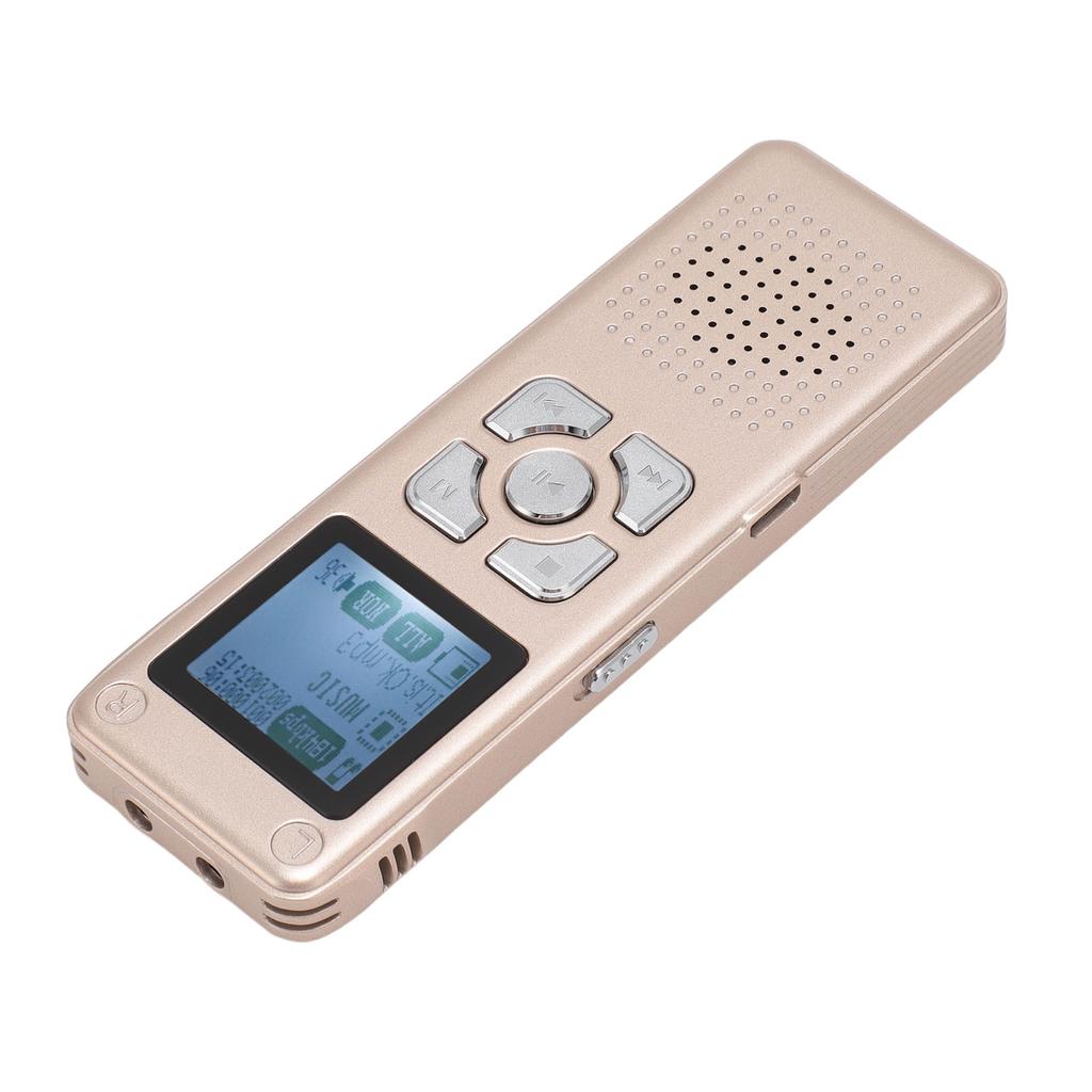 Цифровой диктофон с интеллектуальным шумоподавлением, двойной микрофон, преобразование речи в текст, активация голосом