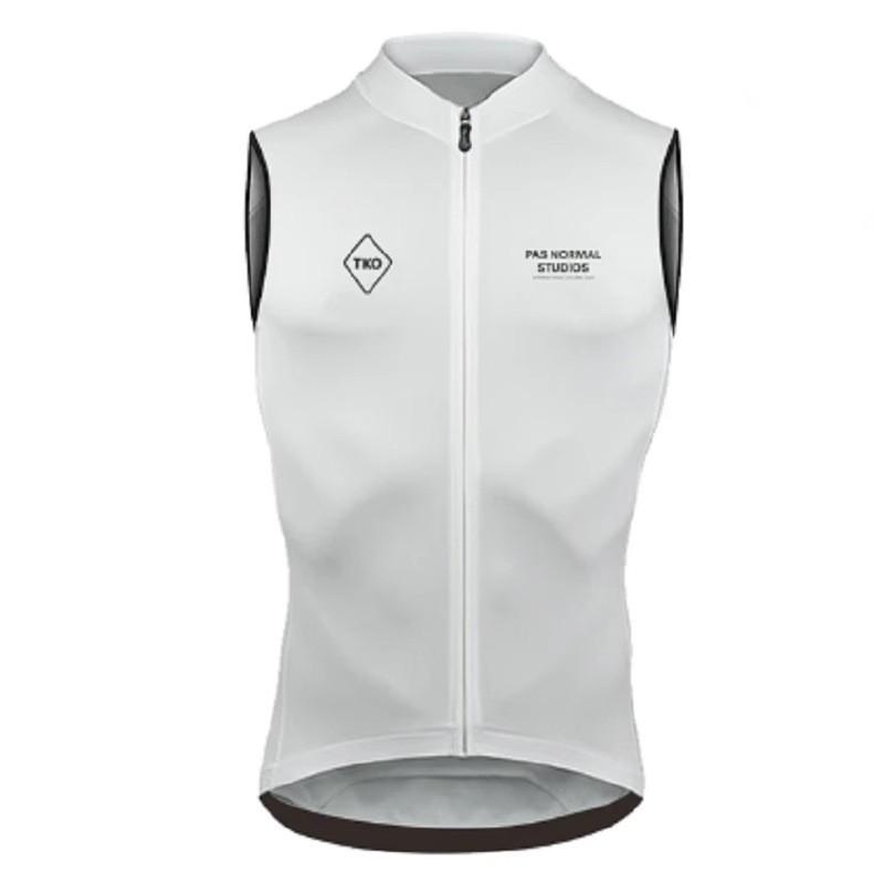 Mens Fleece Cycling Vest Winter Windproof Thermal Jacket Road Mountain Bike Riding Outdoor Sports