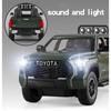 Großes 1/24 Toyota Tundra SUV Modellauto Diecast Miniatur Metallauto Geländewagen Sammlung Sound Licht Kinderspielzeug für Kinder