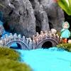 Small Bridge Resin Bridge Miniatures Resin Craft Jiangnan Small Bridge Retro   Fairy Garden