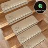 PVC Glue-Free Japanese-Style Anti-Slip Solid Wood Stair Mats