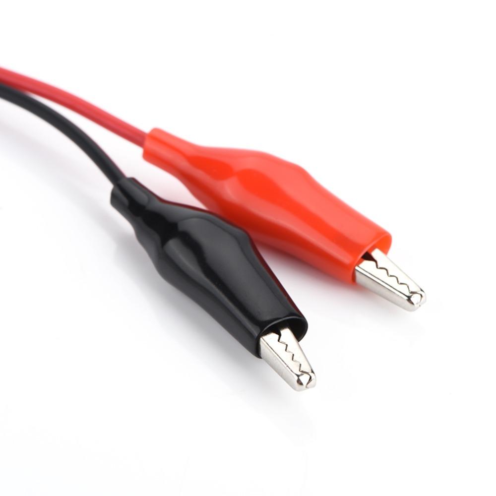 Ended Clips Frequency Cable Red Black Testing Wire Low Loss Coaxial Cable  Signal Transmission