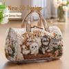 3D Cat Series Women's Travel & Yoga Handbag