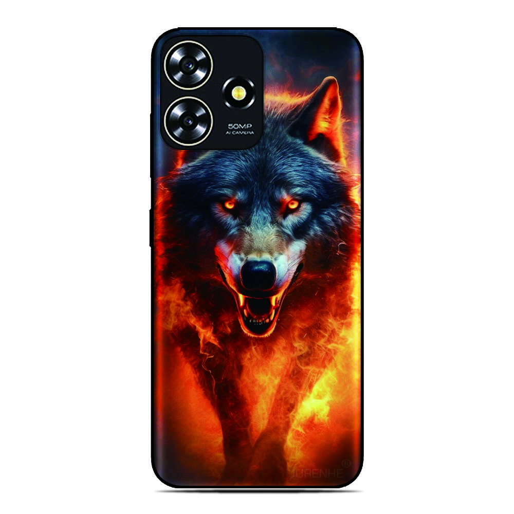 Чехол для телефона с изображением волка для ZTE Blade A76 4G A75 A73 A72 A71 A56 A55 A54 V80 Pro A35 Core A36 A51 Lite A34 A31 Plus A5