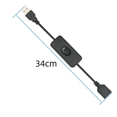2 шт. USB-кабель с переключателем ВКЛ/ВЫКЛ, удлинитель кабеля, тумблер для USB-лампы, USB-вентилятора, блок питания, прочный адаптер, USB-гарнитура, светодиод