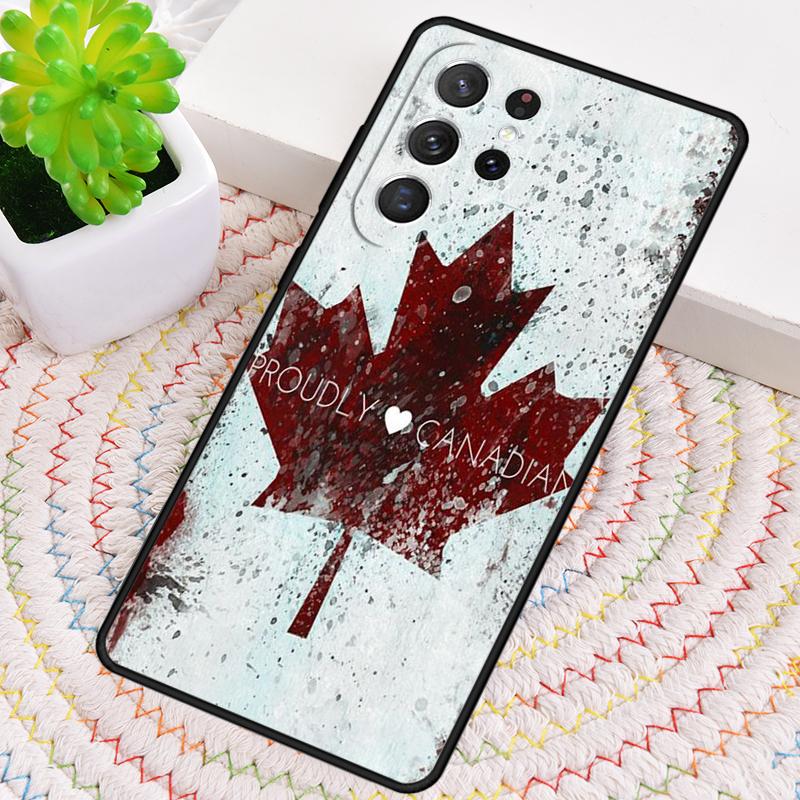 Чехол для телефона с кленовым листом, флаг Канады, красный, для Samsung Galaxy note 10 pro S26 Ultra S23 S24 FE S25 S21 S22 PLUS, противоударный