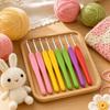 8 Pieces Crochet Hooks 2.5-6.0mm Sizes Yarn Needles Set New Knitting Needles  For Crochet Amigurumi