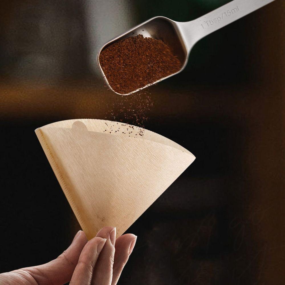 Coffee Cold Brew Replacement Paper V-shaped Filter Paper Coffee Filter Paper Hand Brewed Coffee