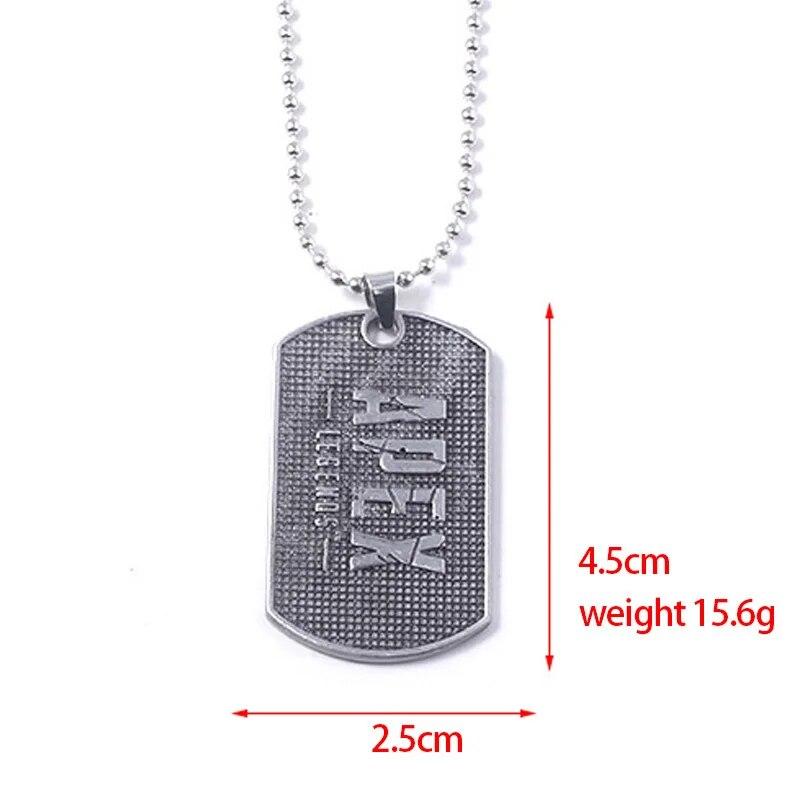 Игра Apex Legends Dog Tag ожерелье подвески для женщин мужчин антикварное металлическое ожерелье ювелирные аксессуары