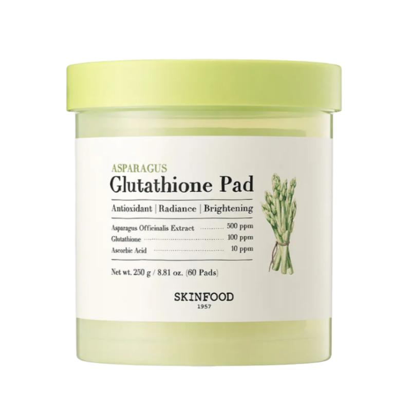 SKINFOOD Asparagus Glutathione Pad - 60 sheets