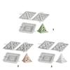 Innovative Silicone Mold For Crafting Unique Pyramid Candle Holders Unique Candle And Holiday Decorations Mould