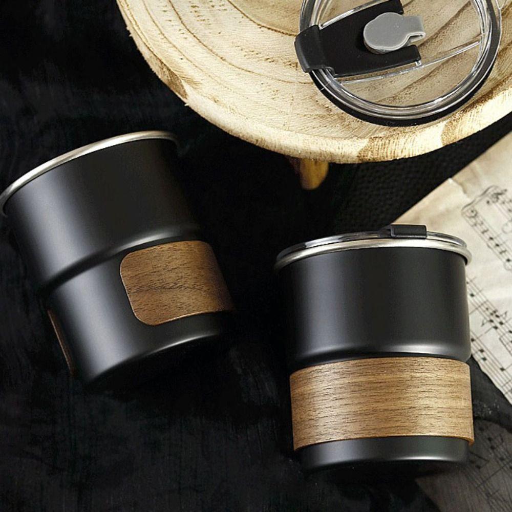 300ml Coffee Camping Mug 304 Stainless Steel Water Cup Portable Coffee Cup Travel
