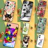 Чехол с цветочным рисунком и мордочкой чихуахуа для OPPO Reno 8T 4Z 5Z 11F 10 Pro 4 5 6 8 7 Lite OPPO Find X6 X5 Pro X2 X3 Neo