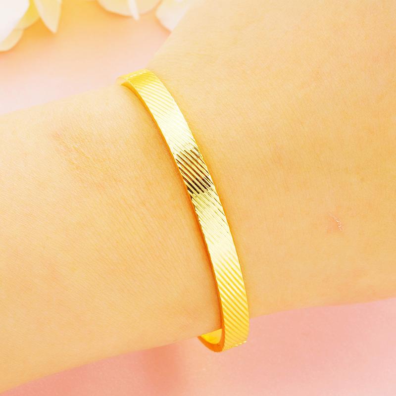 Snap Bracelet Twill Bracelet Live Mouth Women's Simple Bracelet