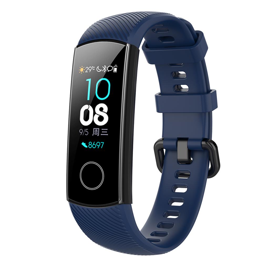 Для Huawei Honor Band 4 Силиконовый ремешок для часов на замену, Длина: 95,6+124,8мм