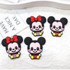 Mickey & Minnie Soft Rubber Phone Case DIY Stickers & Mouse Couple Accessories