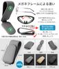 GOKEI Sunglasses Holder Car Magnet Hook Magnet Storage Leather Glasses
