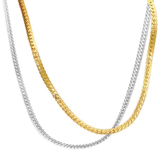 Мужское ожерелье 5 мм 20 дюймов Витая цепь Украшение Ювелирные изделия Долговечная Универсальная цепь-ожерелье для вечеринки
