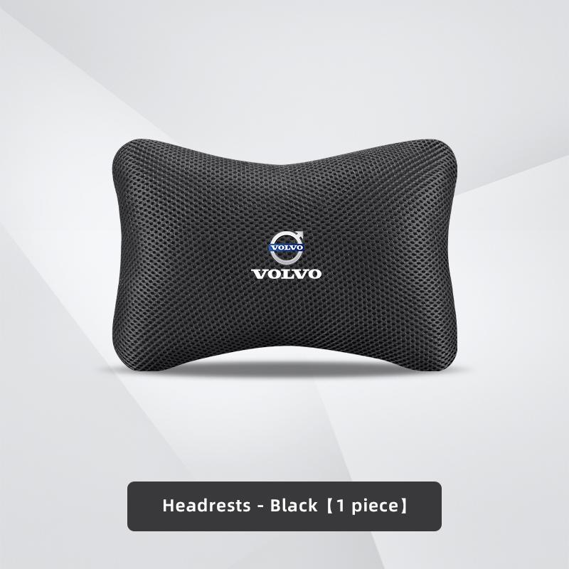 Car Seat Accessories Ice Silk Headrest Lumbar Support Pillow For Volvo XC90 V90 V60 XC60 V40 EC40 EX40 S80 S60 S90 C40 XC40 V70