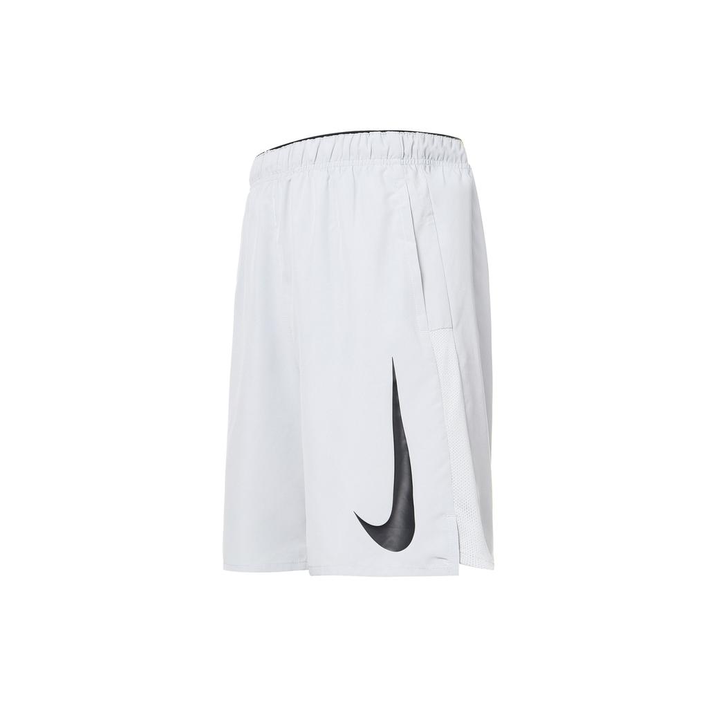 Nike Однотонные винтажные спортивные эластичные прямые повседневные шорты с логотипом, мужские брюки серого цвета DX0905-077