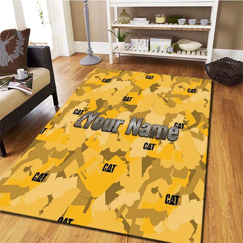 Bloody Fruits Adventure Custom Name Carpet Rug For Living Room Bedroom Home Sofa Decoration Kids Play Nonslip Floor Mat