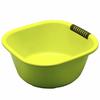 Chopla Kogyo Drying Washtub 042059, Diameter 30.6 X Height 13.3cm, Green, Made In Japan