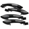 Для BMW 5 6 7 Серии F07 F10 F11 F06 F12 F13 F01 F02 4X Черный Внешний Наружный Комплект Ручек Двери с Комфортным Доступом 51217231931