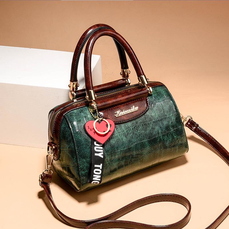 Женские винтажные сумки через плечо из искусственной кожи Маленькие сумки Tote Clutch