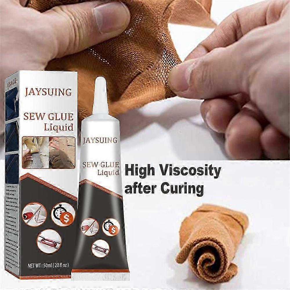 Jaysuing Sewing Glue Fabric Glue Clothes Sofa Car Mats Glue Fabric Sewing Glue