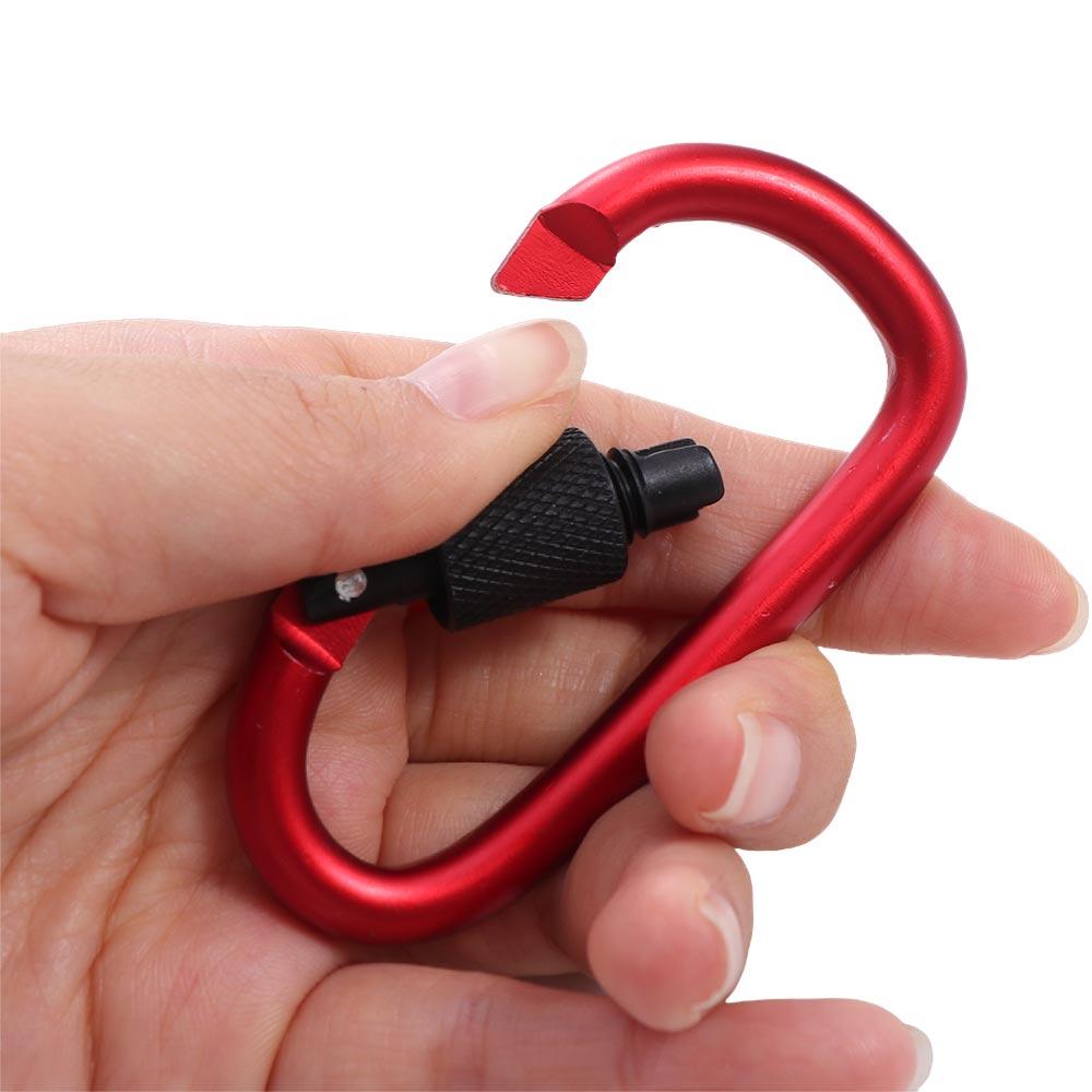 Carabiners Paracord Carabiner Water Cup Buckle Fishing Carbin Buckle Carabiner Clip Tourist Hooks