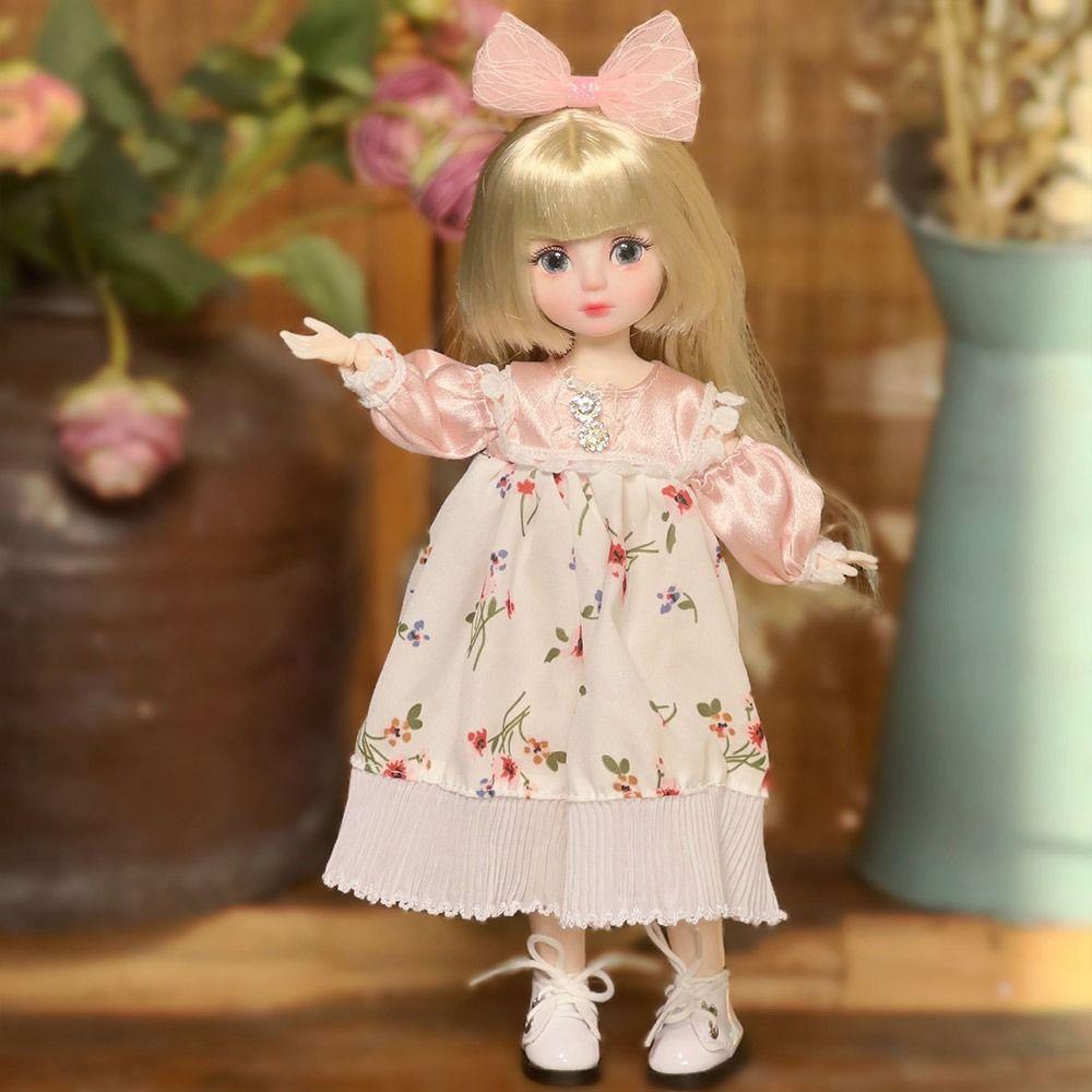 С одеждой обувью BJD кукла с париком макияж DIY игрушки милый лучший подарок для девочек дети