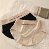 Lady Underpants High Elasticity Mid Waist Seamless Letter Print Tummy Control Butt-lifted Anti-septic Breathable Women Underpants