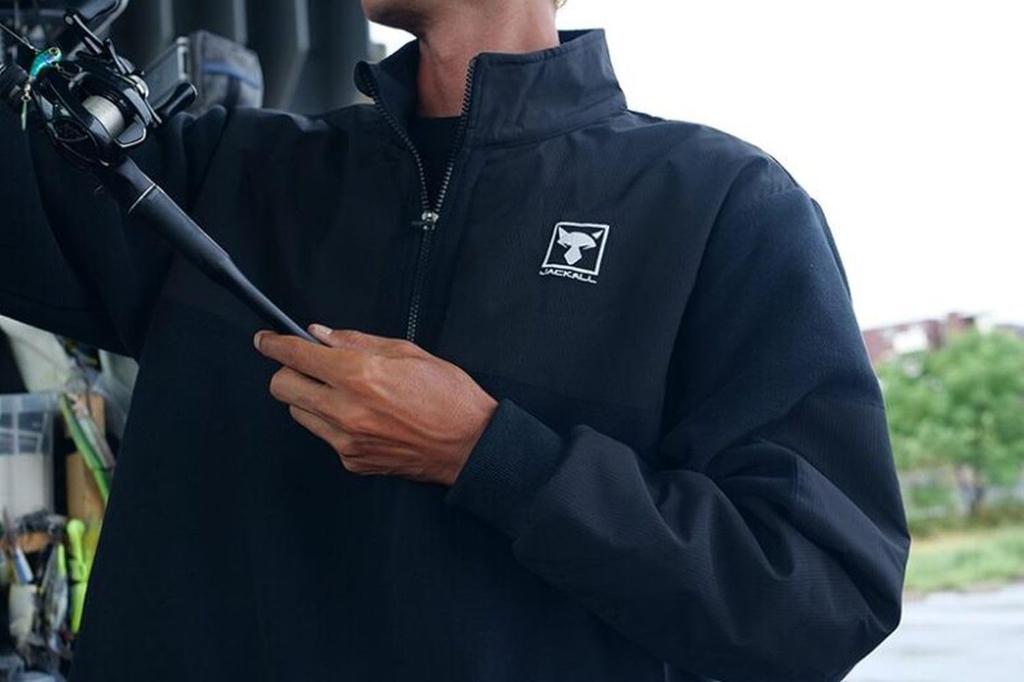 JACKALL Double Face Fleece PO Size S Black