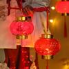 2025 Китайский Новый год Фонарики Весенний Фестиваль Красные Фонари Подвески Украшения Традиционный Новый год Ручной Подвесной Фонарь