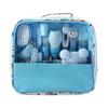 Baby Grooming Kit Set 13 PCS Baby Healthcare and Grooming Kit Thermometer Feeder Nasal Aspirator Finger Toothbrush Newborn Manicure Set