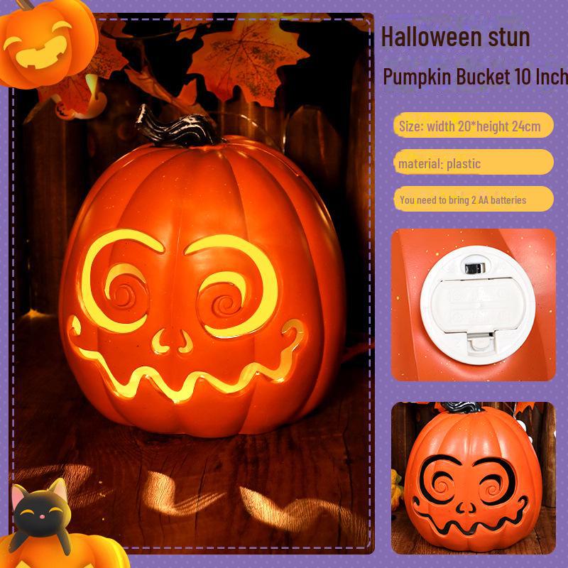 Светодиодный тыквенный фонарь Декор на Хэллоуин для вечеринок и мероприятий