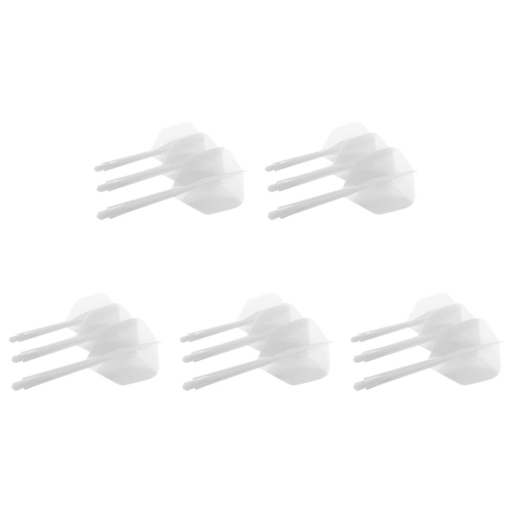 6/3Pcs 2BA Integrated Dart Flights Shaft Anti-Fall Professional Transparent Plastic Flights and Shafts Dart Accessories Kit