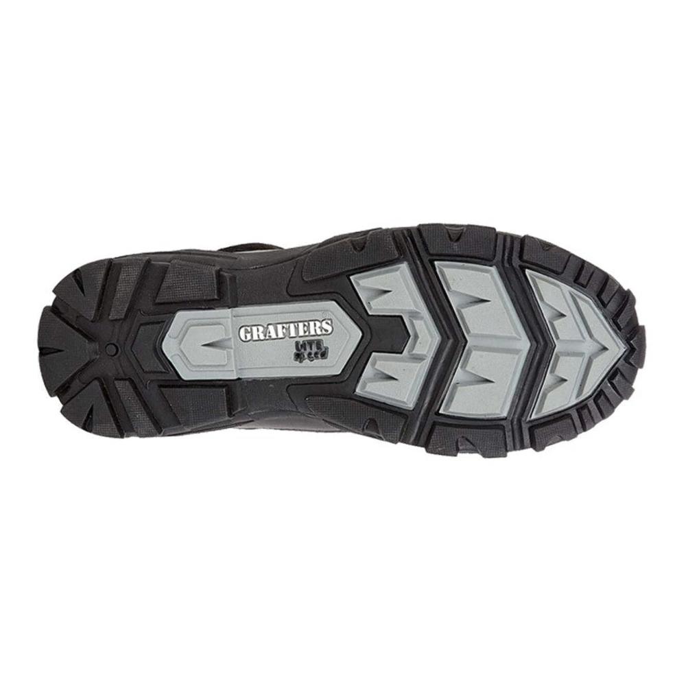 Grafters Mens Commander Action Leather Combat Boots