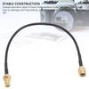 SMA Male to SMA Female Cable RG174 Коаксиальный антенный удлинитель с низкими потерями 15 см Позолоченная латунь