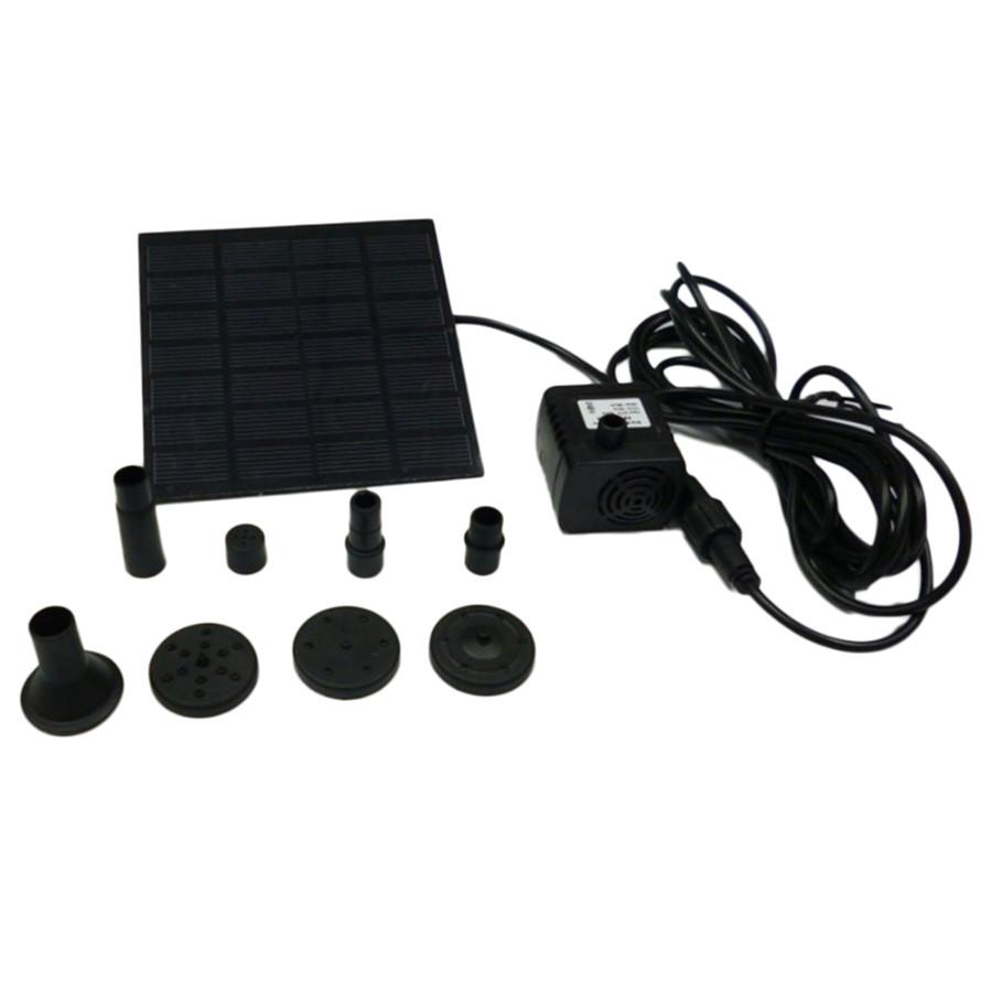 Solar Fountain Water Pump Panel Garden Pond Pool Submersible Watering Kit