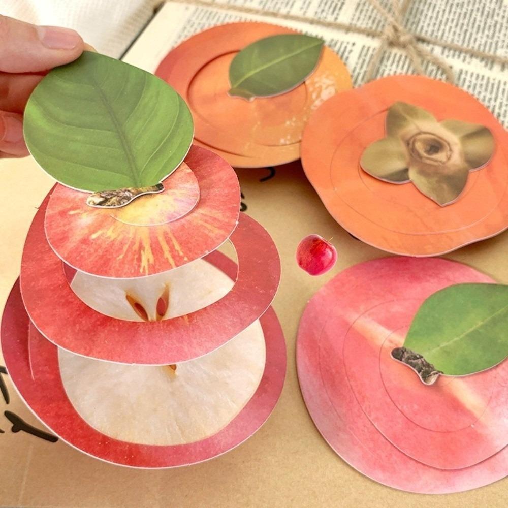 3D Fruit Shaped Greeting Card Foldable Festival Greeting Card Birthday Gift Postcards Festival