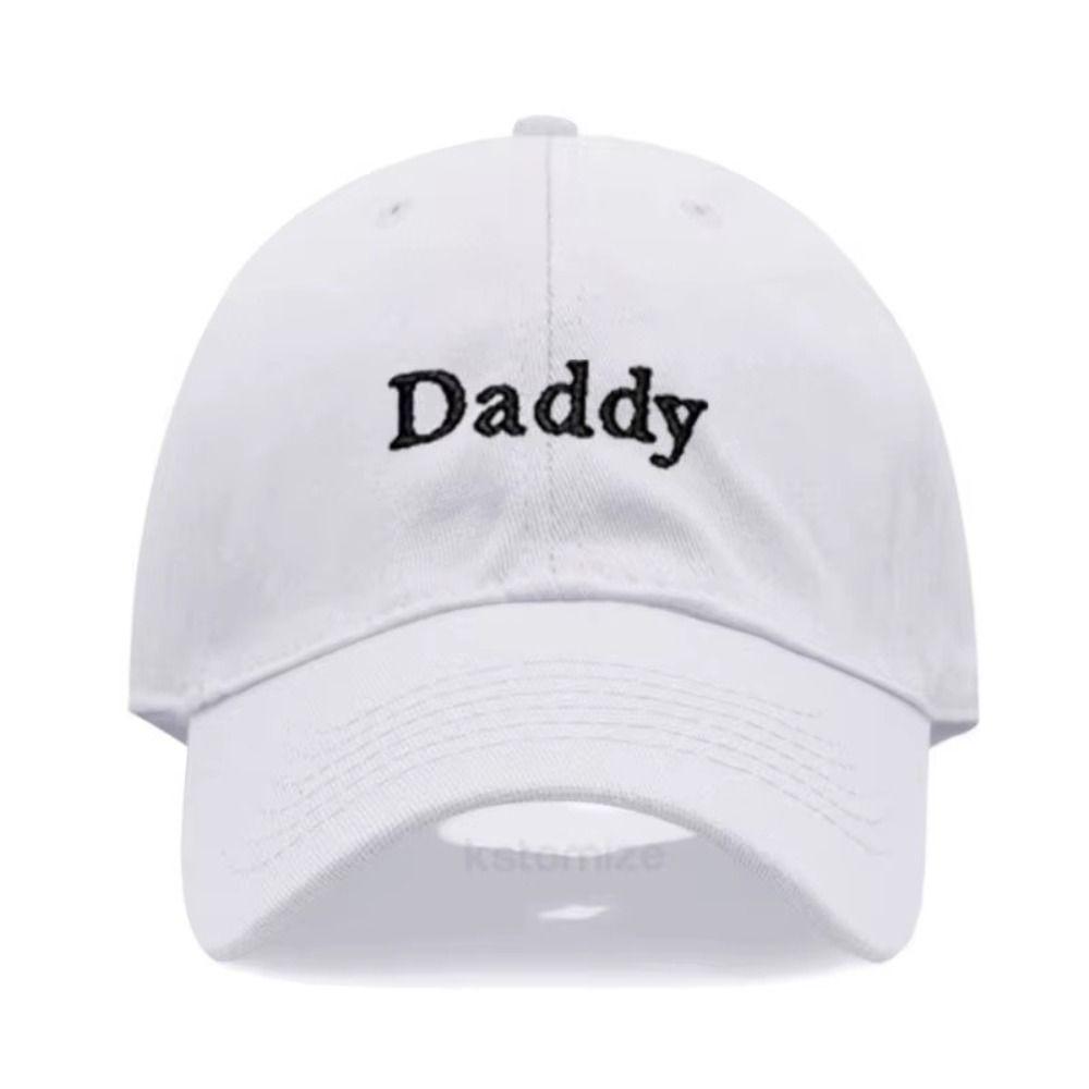 Adjustable Daddy & Mommy Baseball Cap Letter Embroidered Dad Hats  For Man Women