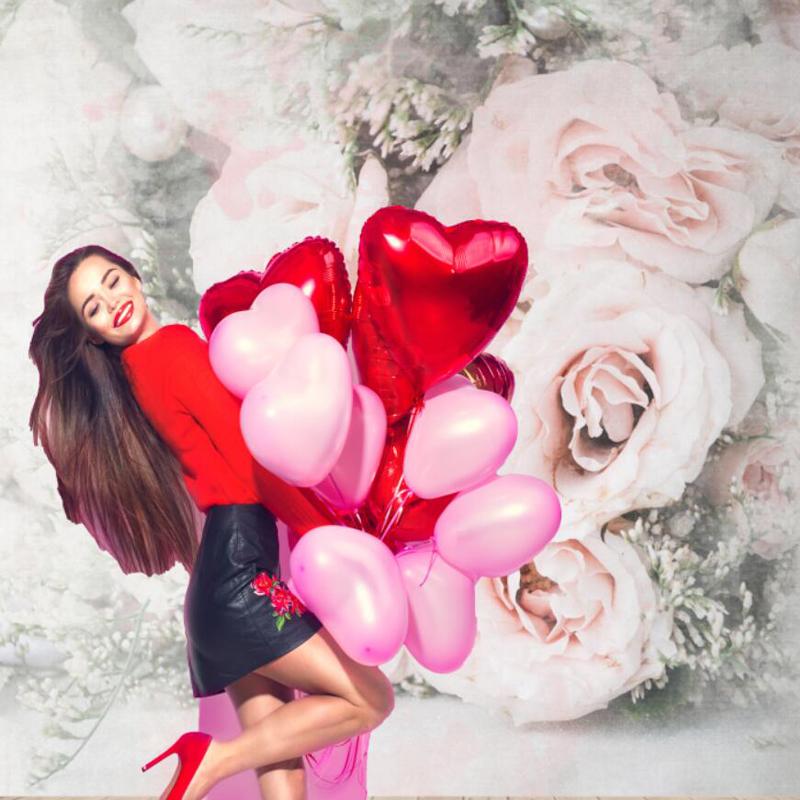 Фон для фотосъемки с цветами, виниловый реквизит для детской фотостудии 5x3 фута, 7x5 футов, 8x6 футов