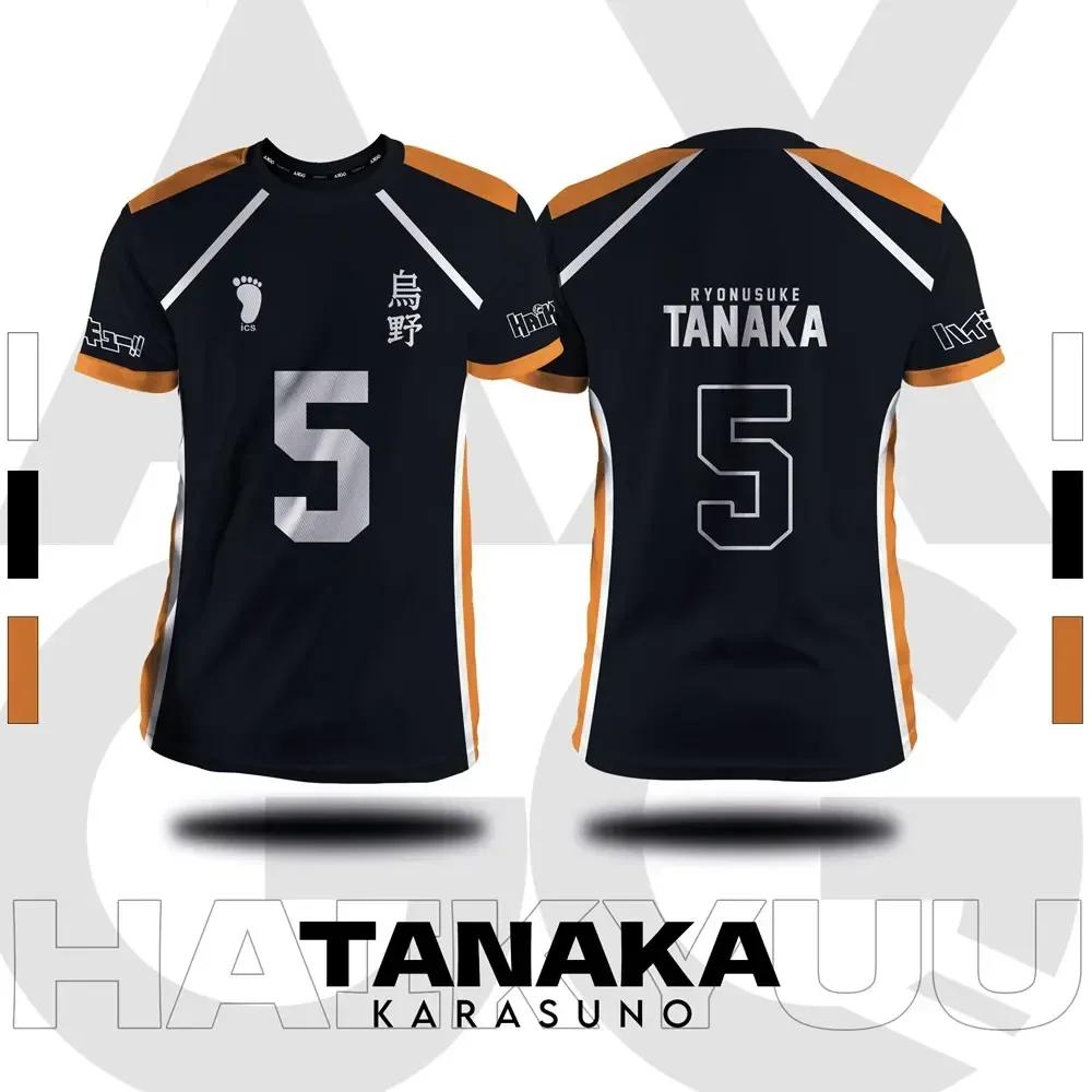 Haikyuu Fukurodani Hinata мультфильм аниме косплей мужчины джерси короткий рукав детская футболка одежда унисекс топы новая мода женская футболка